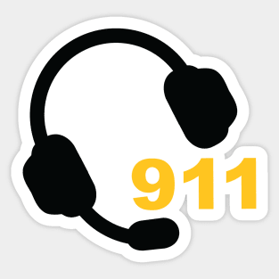 911 Dispatcher Sticker